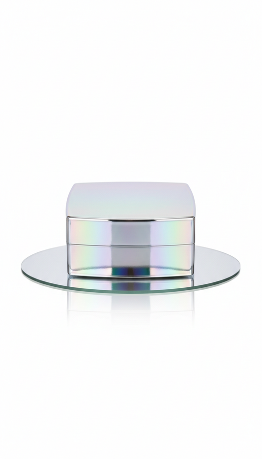 Long-Wear Foundation Compact Holo Silver Case